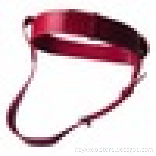 Hot Bondage Restraint In black/red Faux Leather female Underpants shape chastity belt